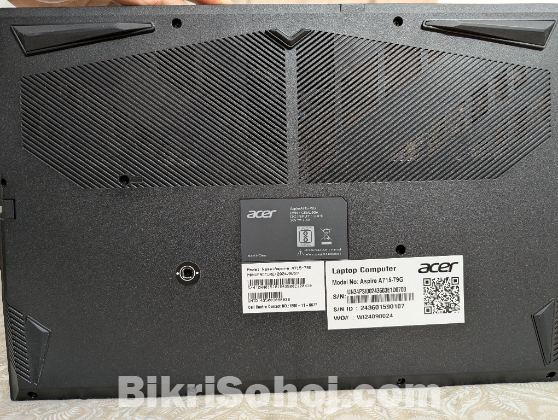 Acer Aspire 7 Gaming laptop Rtx 3050 6GB